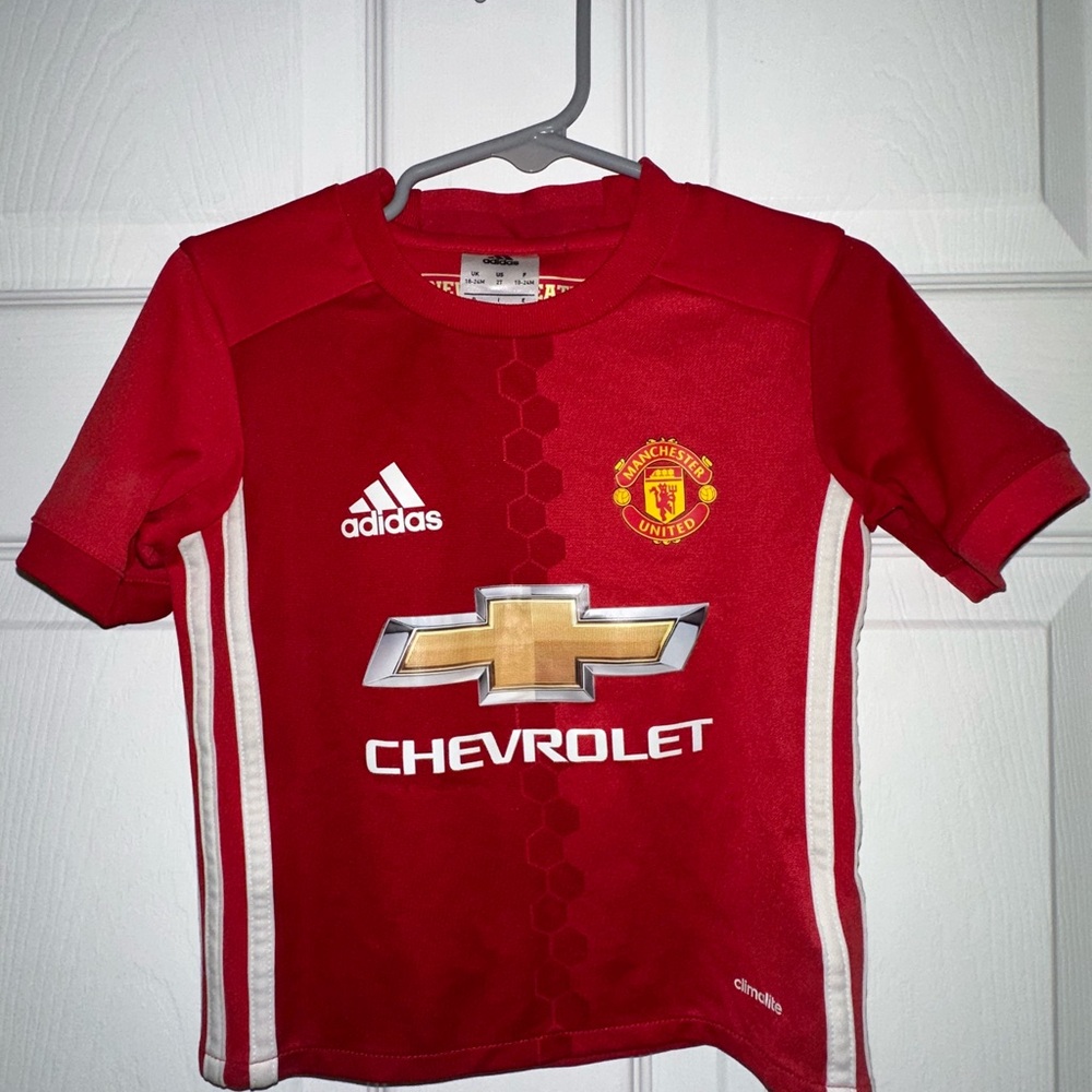 Adidas Red Manchester United Jersey